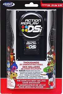 Datel Action Replay DS, DS Lite and Dsi Cheat Codes